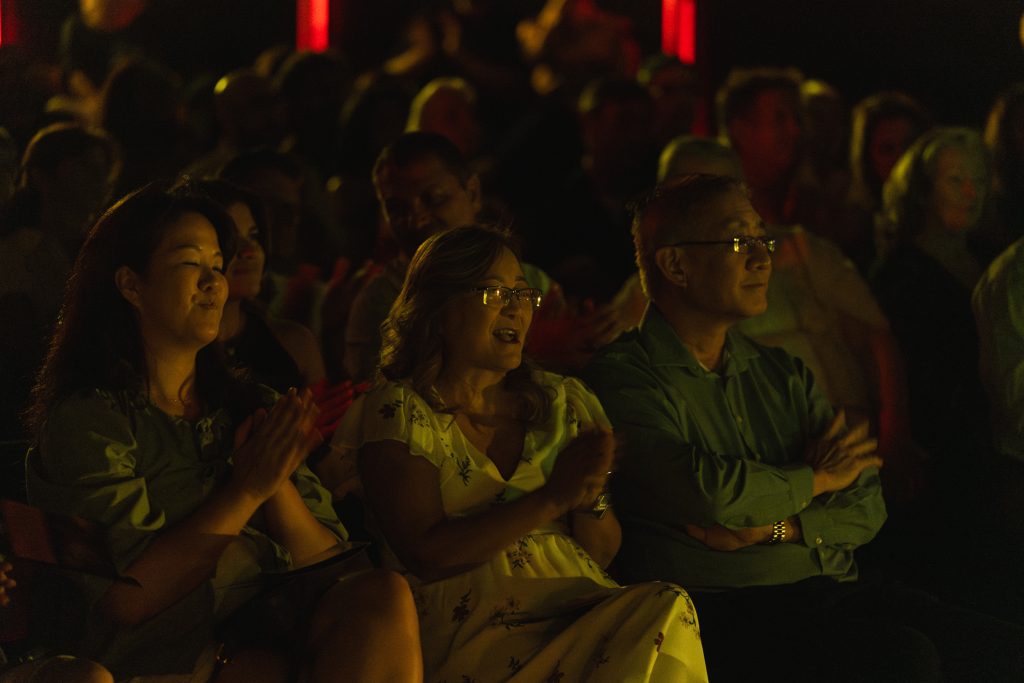 Surya Ensemble PULSE audience applauding at a live show